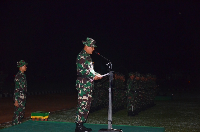 Kasdam  Tutup Apel Dansat  Kodam IV/Diponegoro 